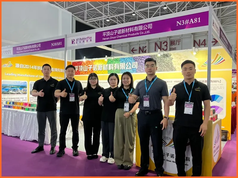 Zinuo Masterbatch Completes A Successful Show at AP-RubberPlas 2026 Qingdao